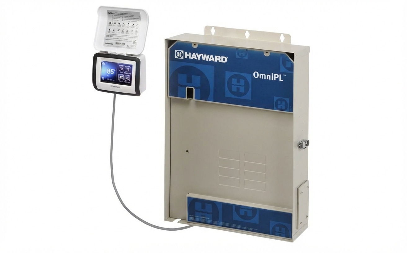 Hayward® OmniPL™ Pool & Spa Automation System – 4 Relays with TCELLS340, Web Control