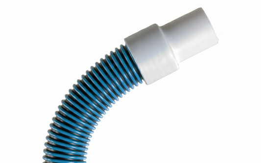 PoolStyle® Deluxe Series Vacuum Hose – 1-1/2" x 50' with Swivel Cuff