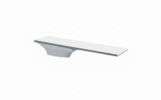 S.R. Smith® Flyte-Deck II Diving Board Stand – 8', White with Jig &amp; Fulcrum Pad