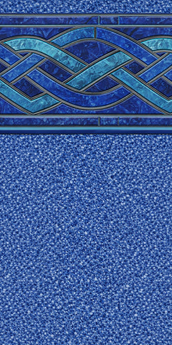 Indigo Marble with Blue Granite 27/20 mil