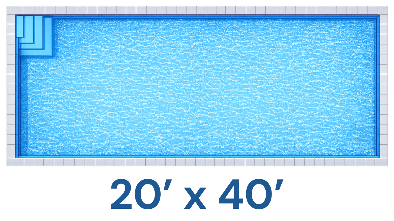 20’ × 40’ — Backyard Resort