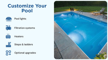 16’ × 36’ — Swim-Ready