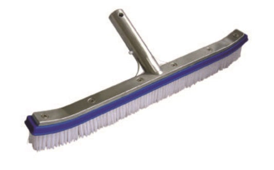 PoolStyle® Deluxe Series Metal Back Brush – 18" with Poly Bristles