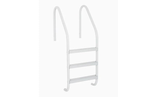 Saftron® P-324-L3-W Residential Pool Ladder – 24" x 53", 3 Steps, White