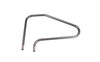 Super-Pro® RAIL4B Classic 4-Bend Pool Handrail – 48", Polished Stainless Steel, Deck Mount
